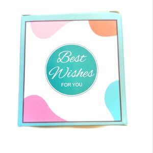 Best Wishes for You, birthday gift mirror compact, rose gold, "Not A Day Over"